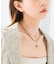 Favorible　Black Pearl Combi Necklace