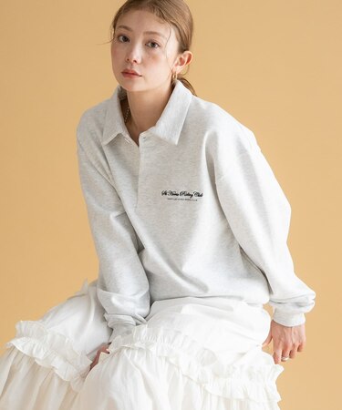 GEM SPORTSWEAR　スウェットポロシャツ