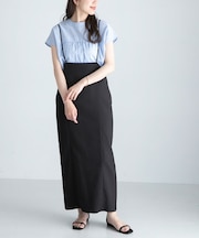 『WEB／一部店舗限定』ナローサスペンダースカート