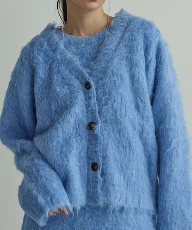 Mewl　ファーカーディガン