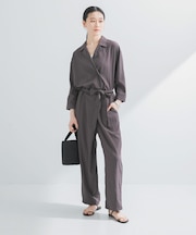 『2サイズ展開』フロントタックジャンプスーツ