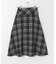 チェックフレアスカート