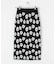 花柄ニットタイトスカート