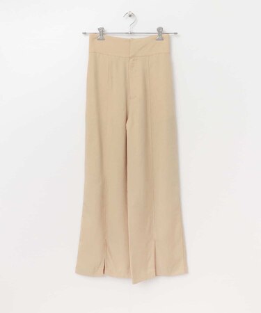 リヨセルスリットワイドパンツ
