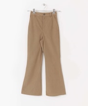 コーデュロイフレアパンツ