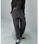 new basic　CASHMERE SILK MOULINE LONGPANTS