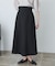 リネンライクハイウエストフレアスカート