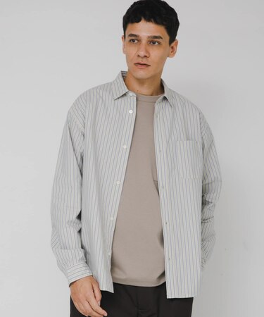 高密度タイプライターレギュラーシャツ