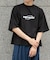 ロゴグラフィックボクシーTシャツ(5分袖)