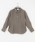 new basic　WOOL TWILL SHAPE SHIRTS