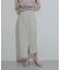 『UR TECH DRYLUXE』リネンライクアシンメトリースカート