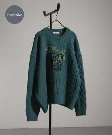 『別注』SHUHEI KOKI×SENSE OF PLACE　プリントニット