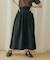 ギャザーボリュームニットスカート