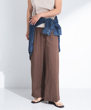 コットンドビーイージーパンツ