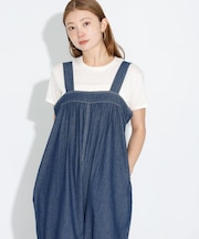 デニムサロペット