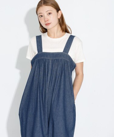 デニムサロペット