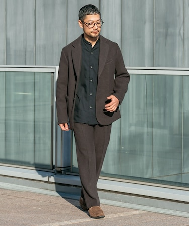 『XLサイズあり』light meltonセットアップ