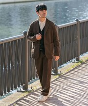 『XLサイズあり』起毛カットツイルセットアップ