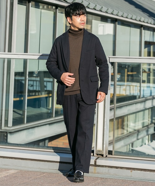 Yuan Relax Suit Set Up L/XL ブラック 蓄熱 ／ XLサイズあり』アーバンリラックスサーモライトネル