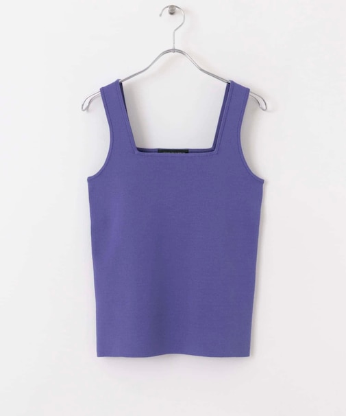 スクエアネックニットTOP