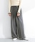 タックワイドイージーパンツ
