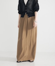 キュプラレーヨンギャザーIラインスカート