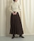 アニマルワッシャープリーツスカート