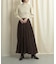 アニマルワッシャープリーツスカート