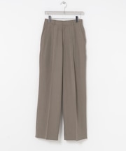 new basic　WOOL TWILL SLACKS PANTS