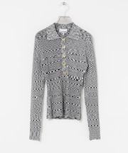 GANNI　Spacedyed Polo