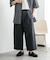 バレルレッグチノパンツ