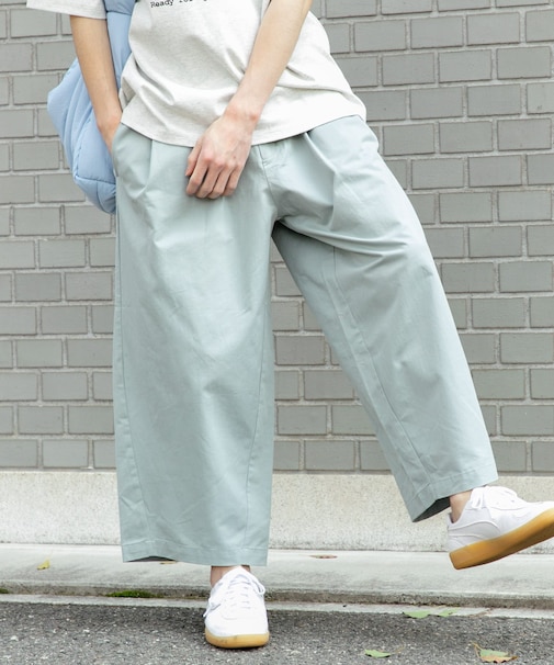 バレルレッグチノパンツ