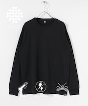 『UR TECH』クルーネックロングTシャツ