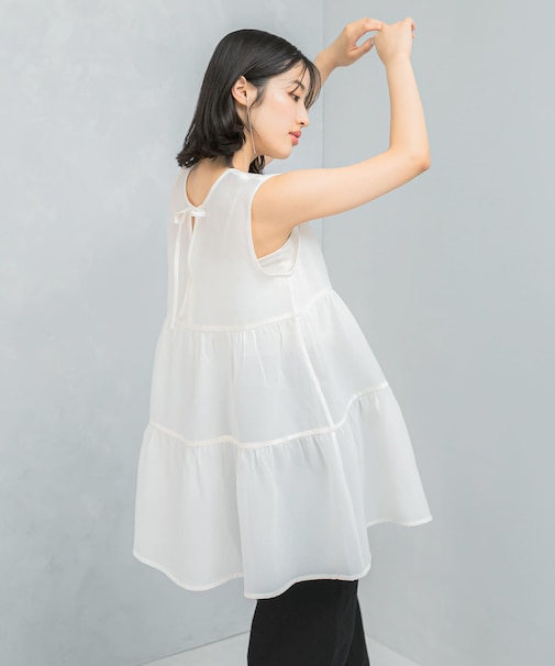 TORRAZZO DONNA　2way tiered tunic