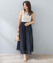 F by ROSSO　カップ付ドッキングワンピース