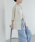 『接触冷感』Naiaアセテートハーフスリーブジャケット