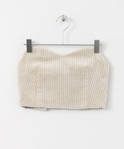 コーデュロイビスチェ