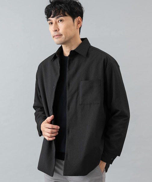 『XLサイズあり』ヒートパテッドシャツジャケット