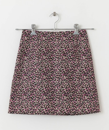 アソート柄台形ミニスカート