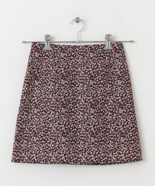 アソート柄台形ミニスカート