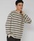 ピグメントボーダーロングスリーブTシャツ