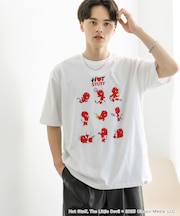 『別注』HOT STUFF×SENSE OF PLACE　 プリントTシャツ B