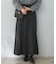 ハイウエストナローフレアスカート