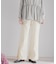 スリットワイドパンツ