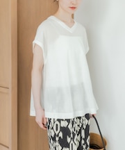 『UVカット』2WAYフレンチスリーブニット