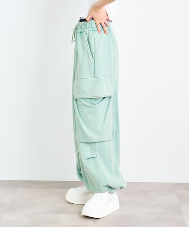 ANNA SUI NYC　ビッグポケットバギースウェットパンツ