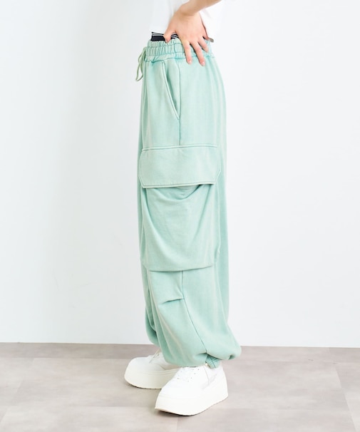 ANNA SUI NYC　ビッグポケットバギースウェットパンツ