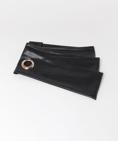 エコレザー結びベルト