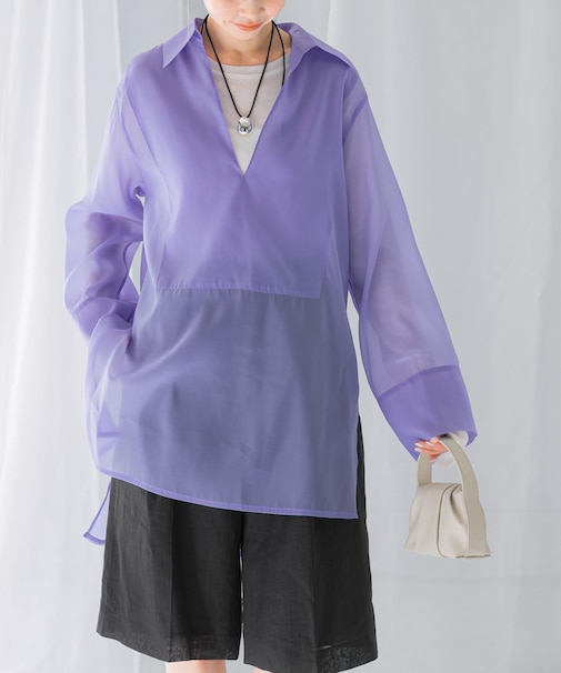 シアースキッパーロングシャツ