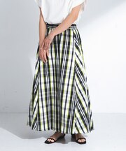 マルチチェックカラースカート